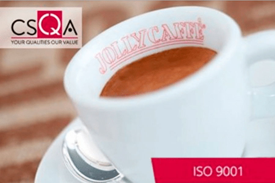 jolly caffe e un azienda certificata certificazione csqa