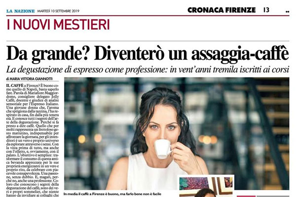 i nuovi mestieri assaggiatore di caffe